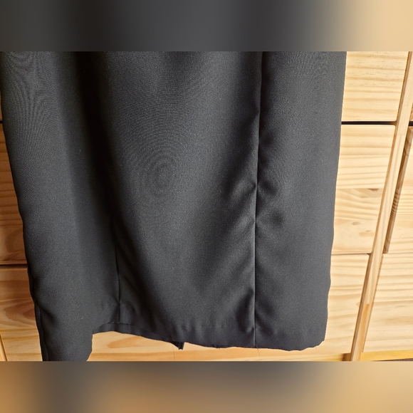 Joseph Ribkoff Black Sleeveless Cape Cowl Back Dress - Picture 5 of 13